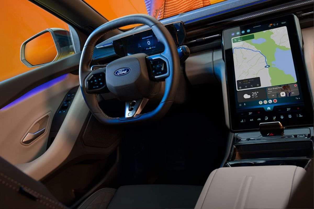 Abitacolo della nuova Ford