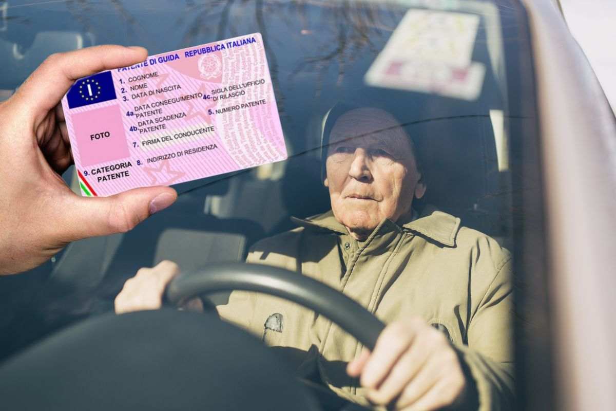 Anziano alla guida