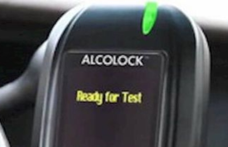 Un alcolock in funzione