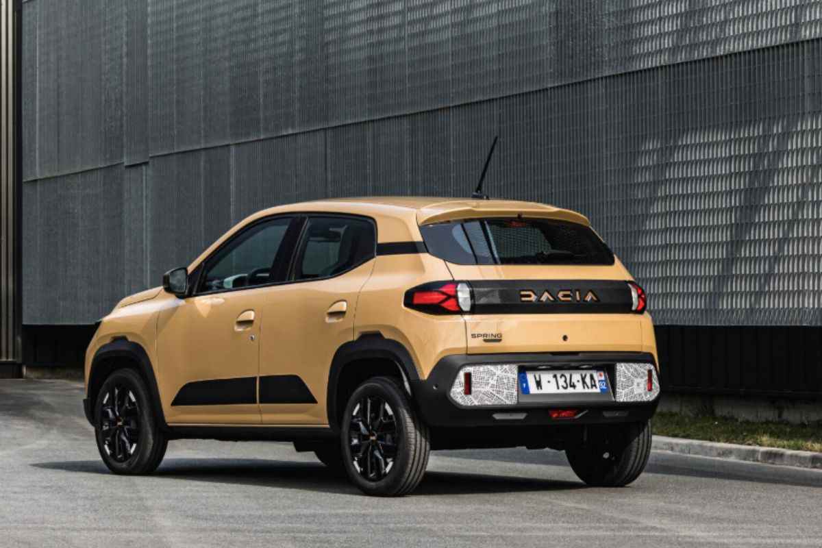 Dacia Spring assetto rally