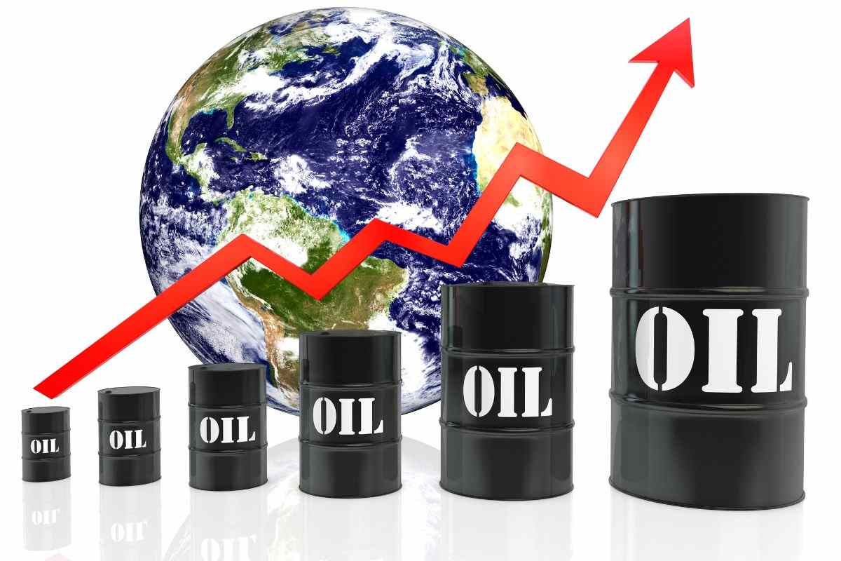 Incremento del prezzo del petrolio