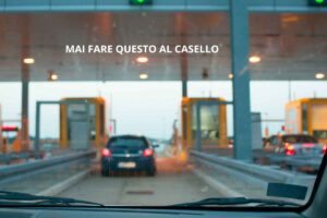 Evita errore al casello