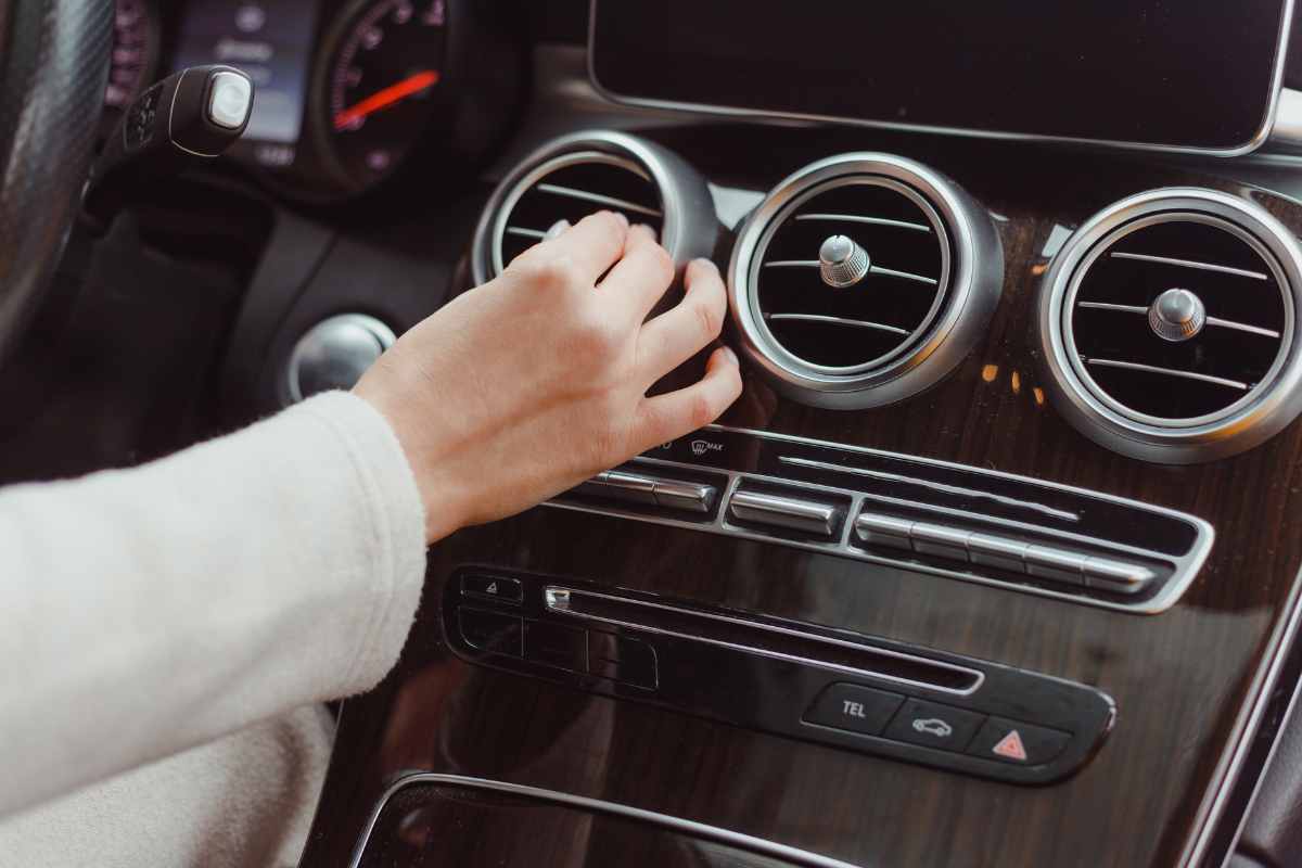 aria condizionata in auto