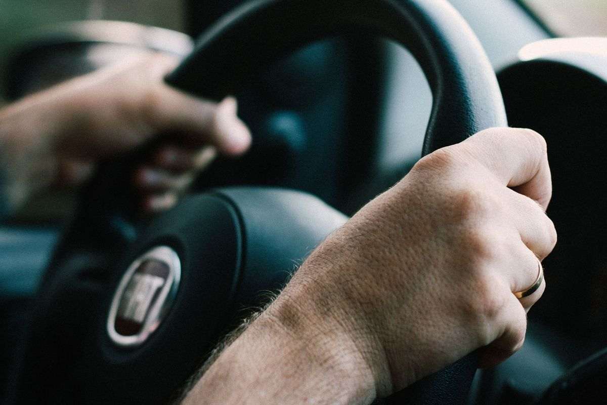 Al volante di una Fiat