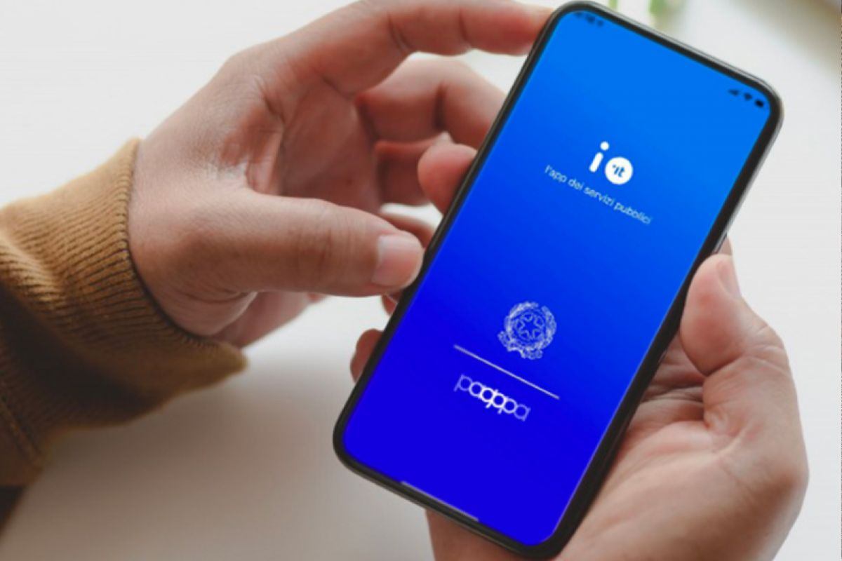 Applicazione Io sul telefonino
