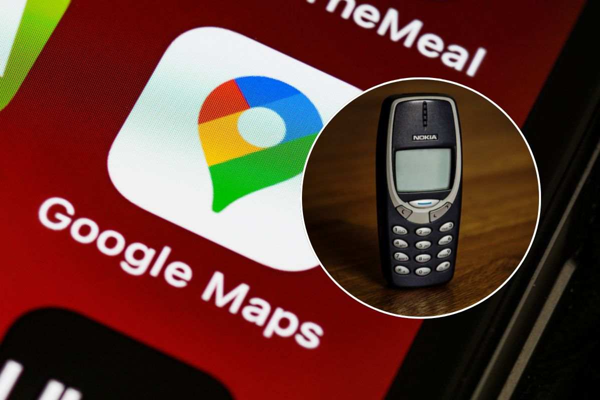 Applicazione di Maps su Nokia