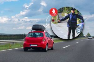 Auto in viaggio