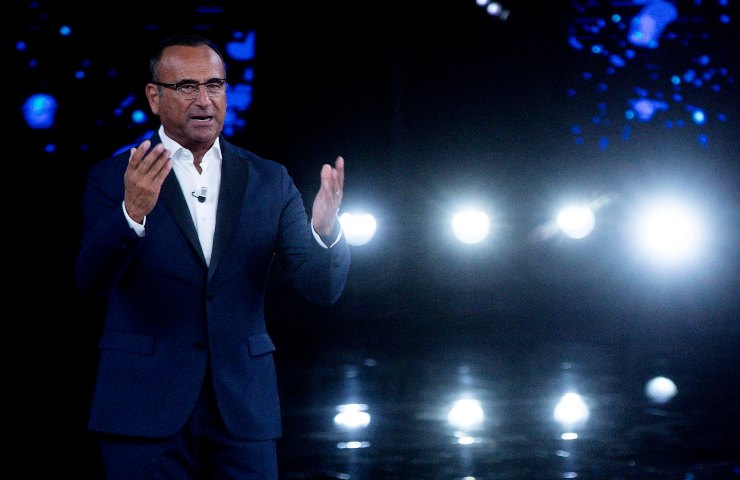 Carlo Conti a Sanremo 2025