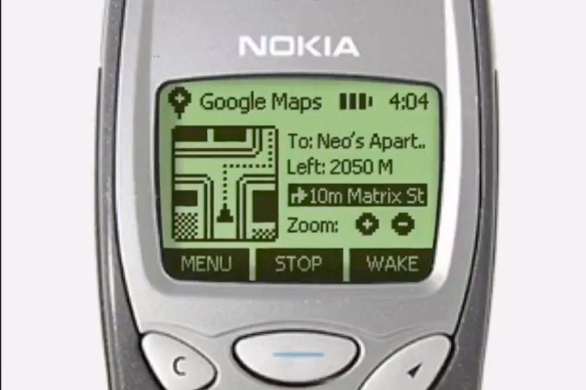 Come sarebbe Google Maps su Nokia 3210