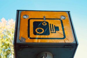 La box di un autovelox