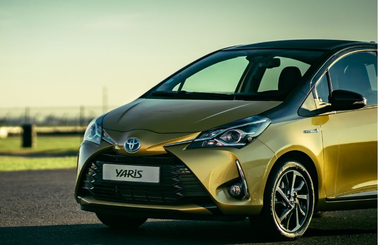 Una Toyota Yaris nuova versione