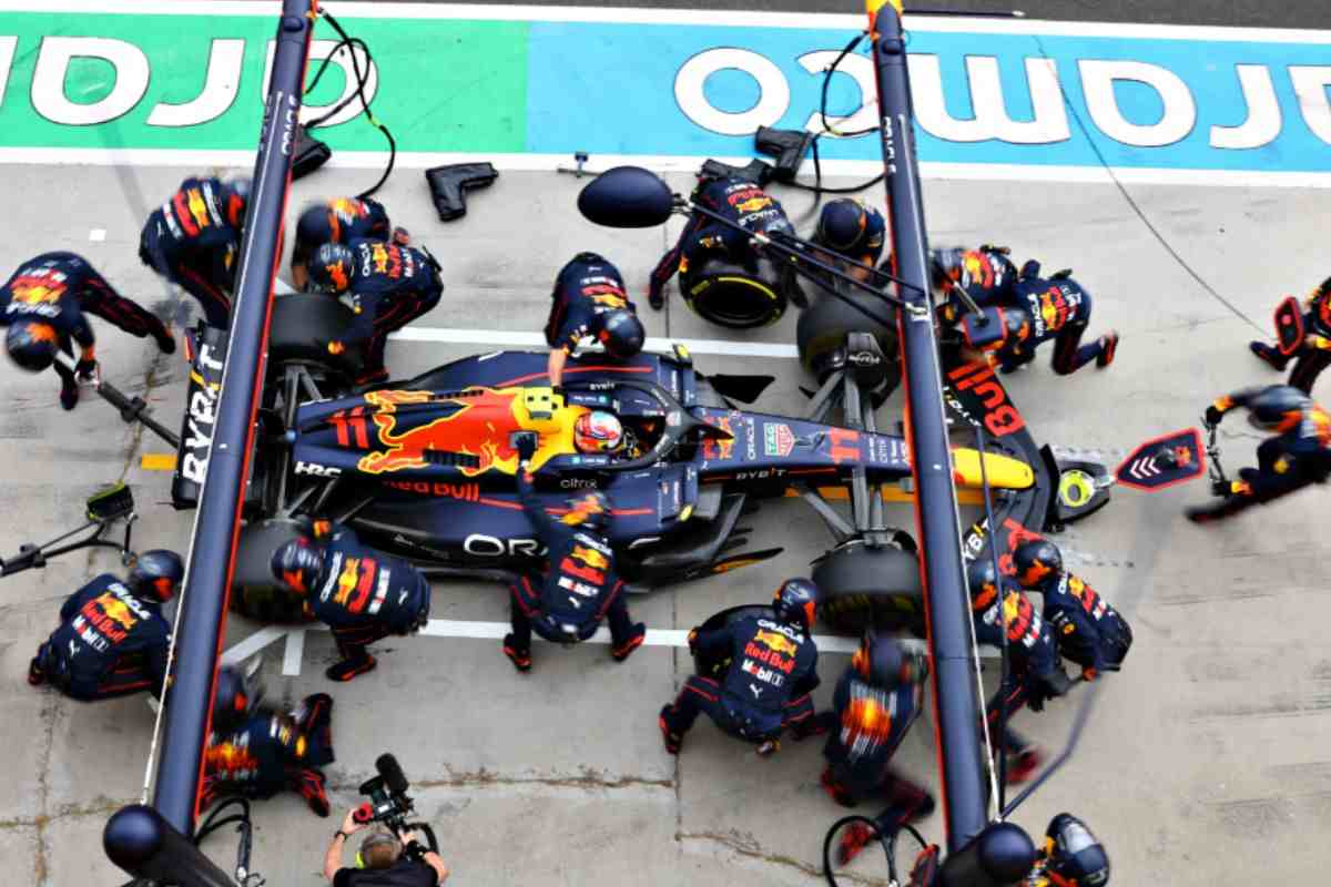 Pit Stop di Red Bull