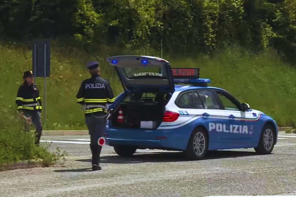 Posto di blocco della Polizia