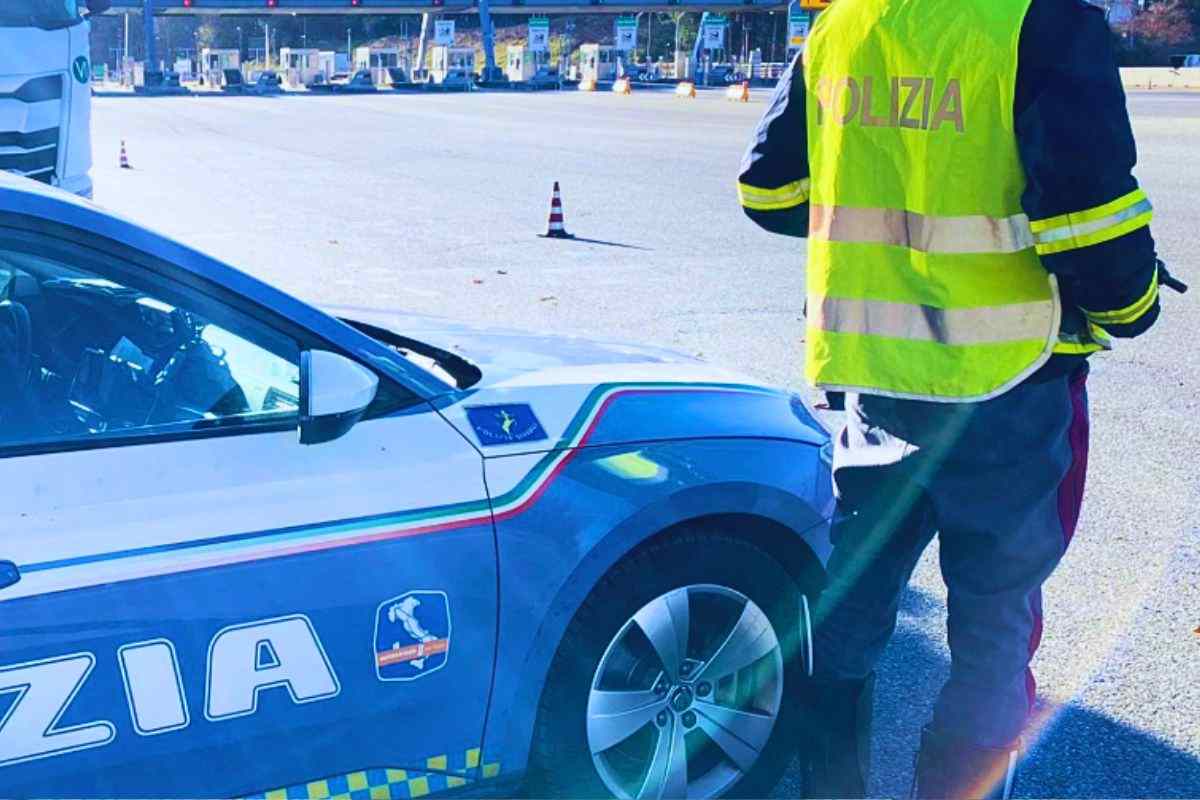 Posto di blocco della Polizia