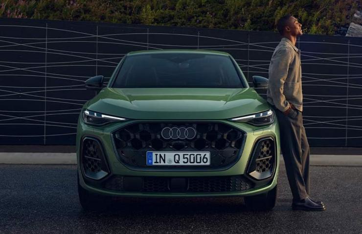 Audi Q5 Sportback visto frontalmente