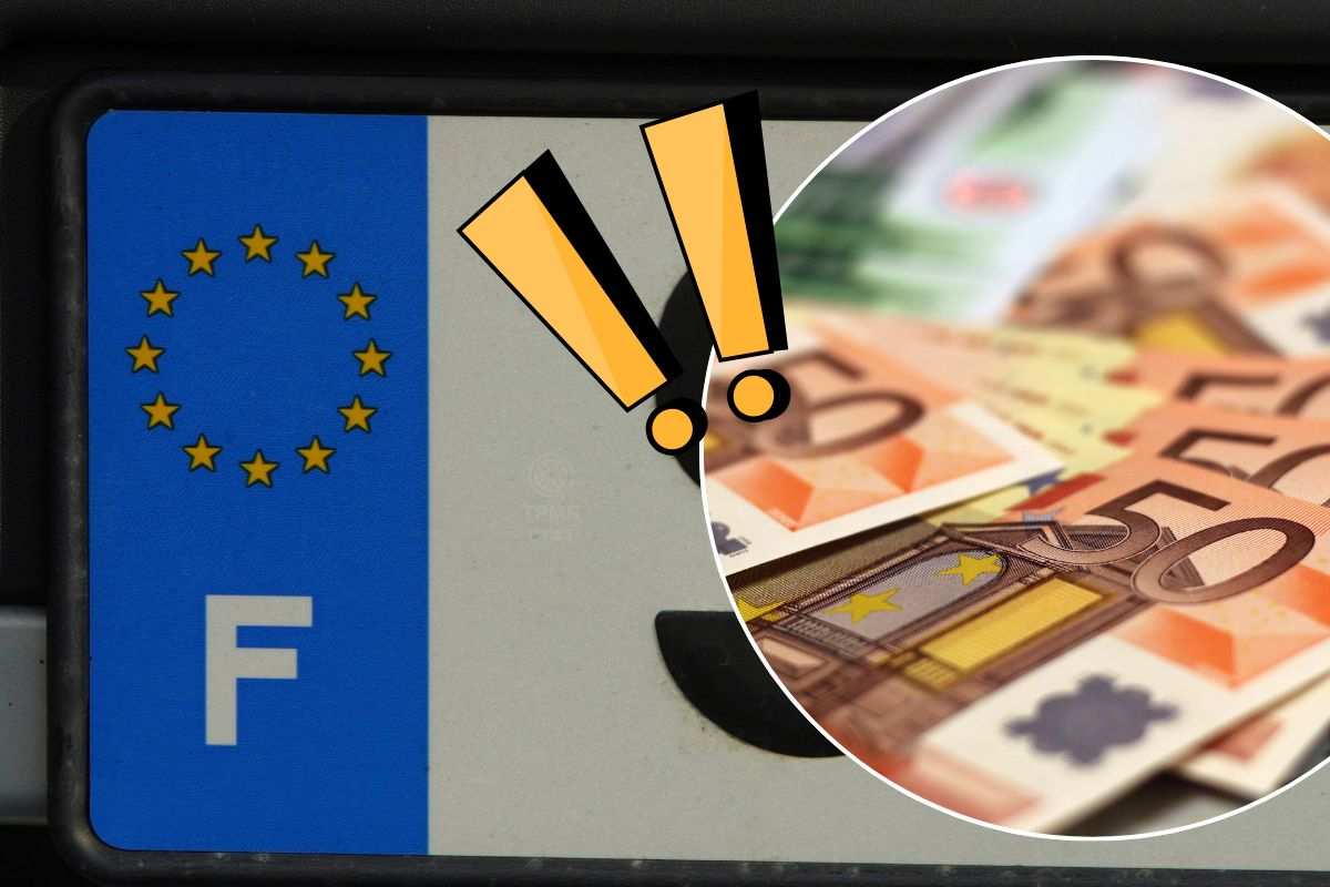 Rischio multa per targa straniera