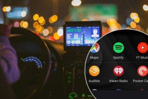 Sistema Android in auto