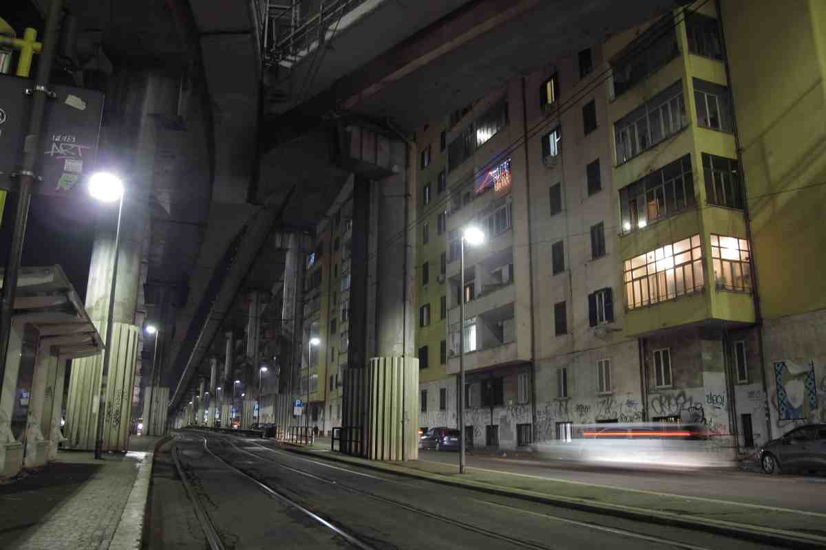 Una strada romana