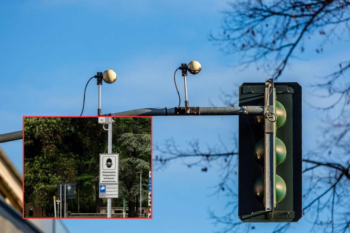 semaforo con telecamere